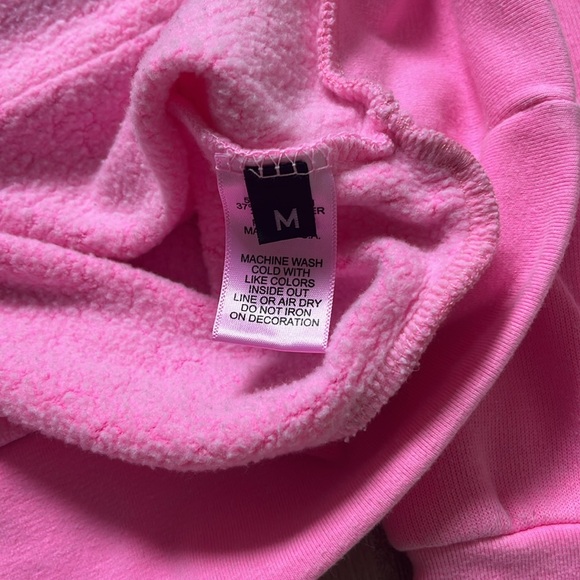 AVIATOR NATION SOLD OUT CLASSIC STYLE SZ M PINK HOODIE WONDERFUL USED CONDITION - Picture 5 of 12